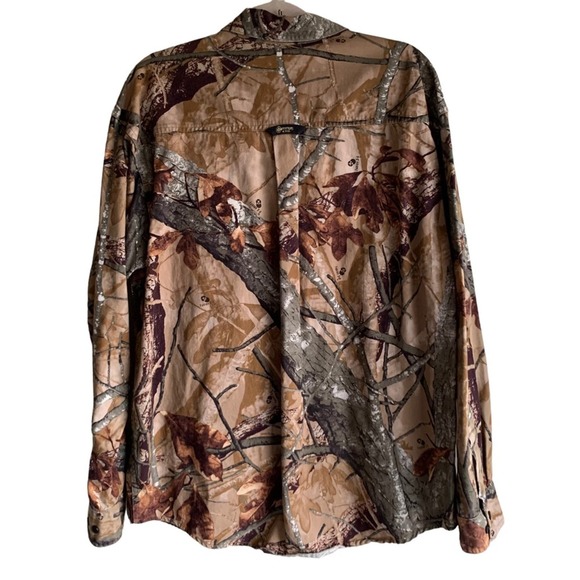 Outfitter’s Ridge Woodland Men’s Long Sleeve Shirt Size Large - Picture 2 of 12